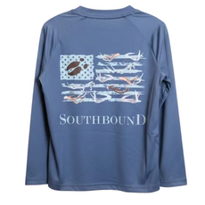 SOUTHBOUND Performance Tee-Flag Antlers