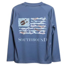 SOUTHBOUND Performance Tee-Flag Antlers