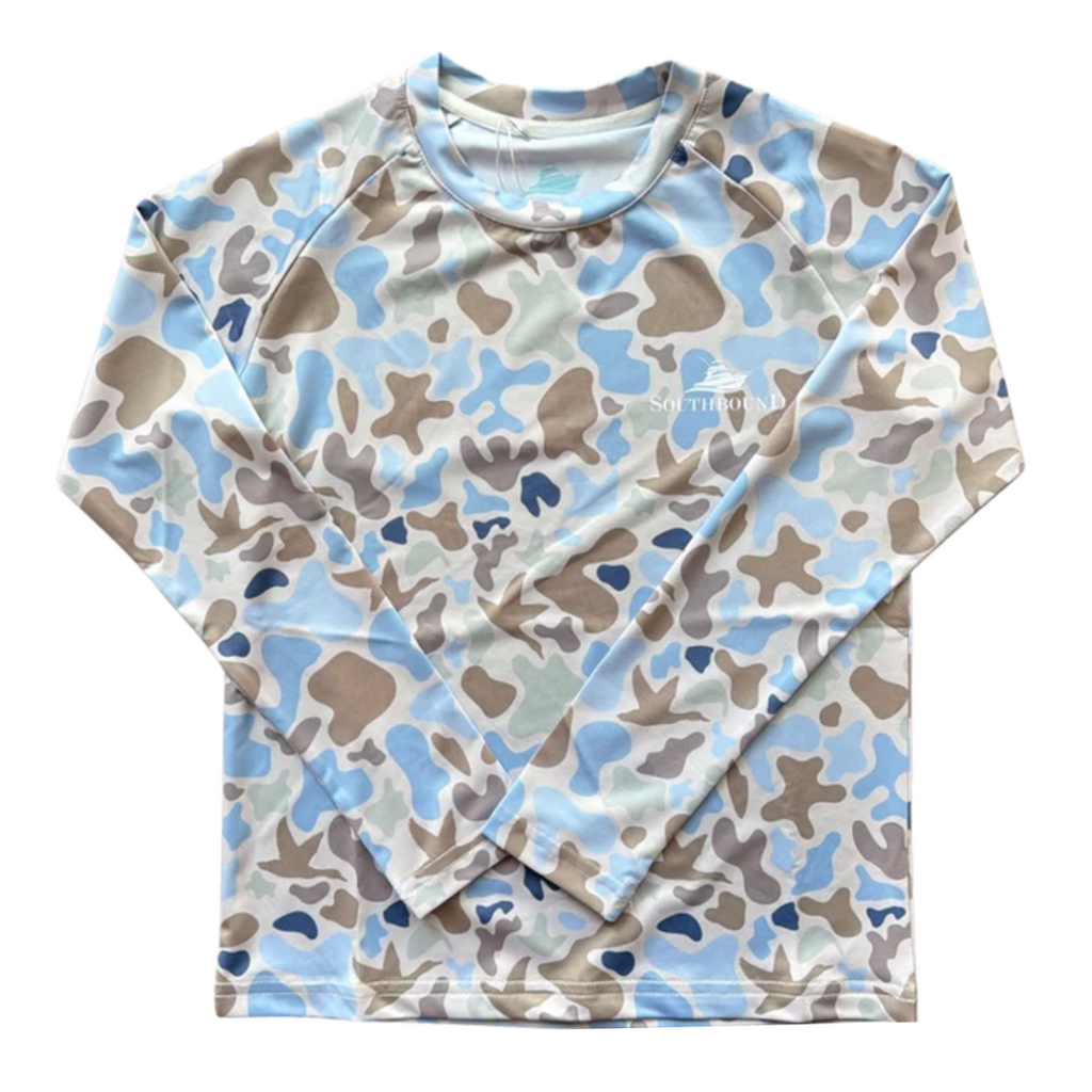 SOUTHBOUND Performance Tee-Blue Camo