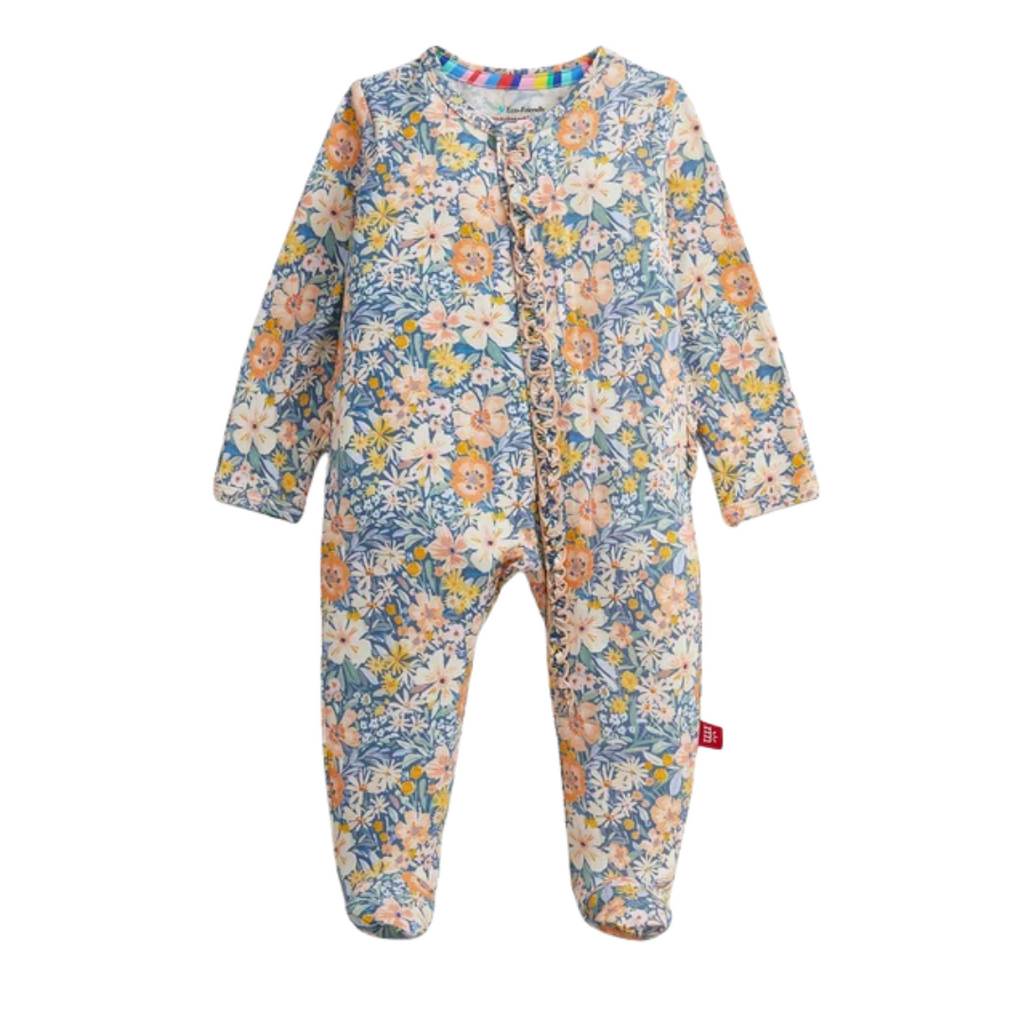 Magnetic  Me FLORA MODAL RUFFLE FOOTIE