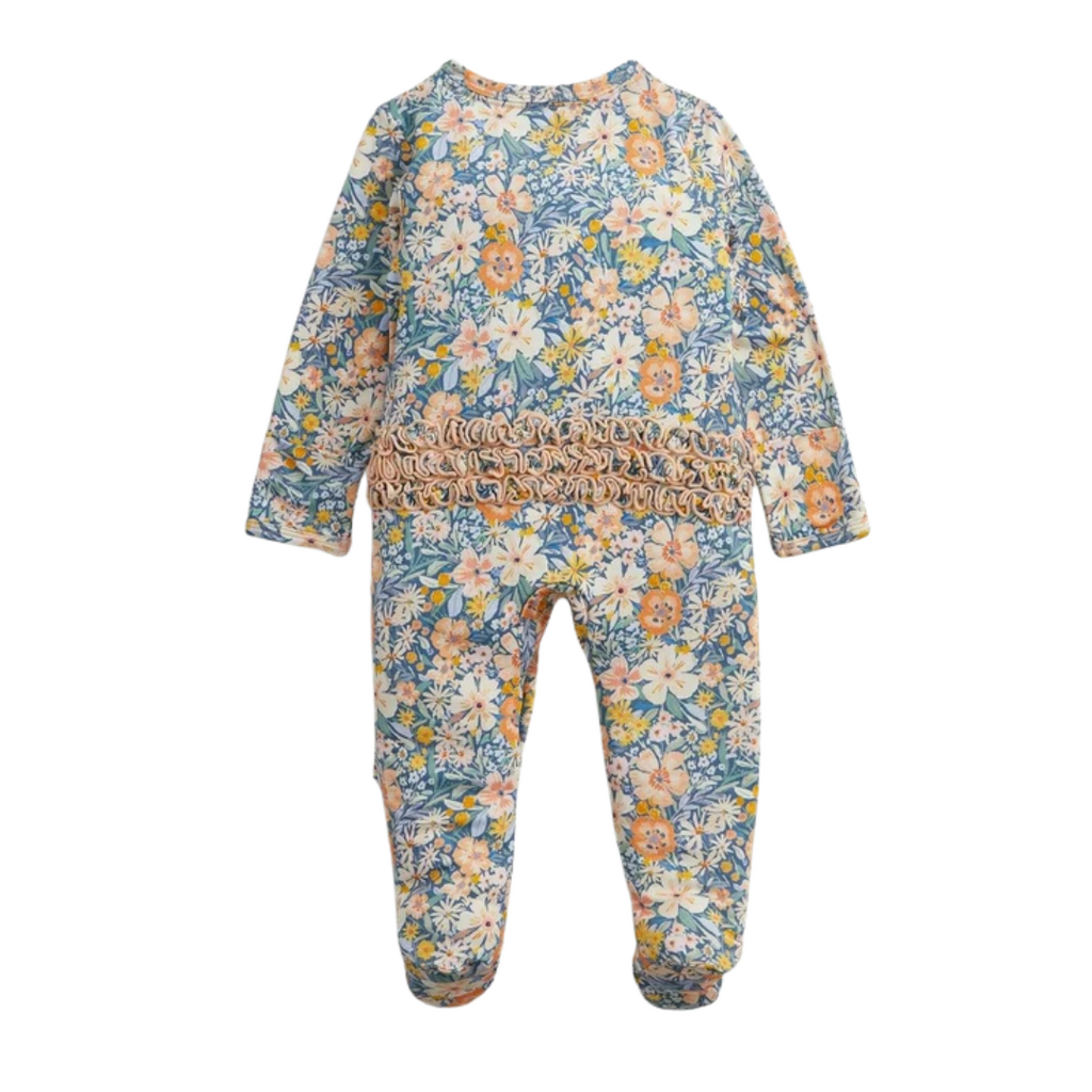 Magnetic  Me FLORA MODAL RUFFLE FOOTIE
