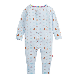Magnetic  Me NURSERY NOSTALGIA BLUE MODAL CONV COVERALL