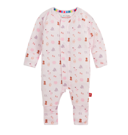 Magnetic  Me NURSERY NOSTALGIA PINK MODAL CONV COVERALL