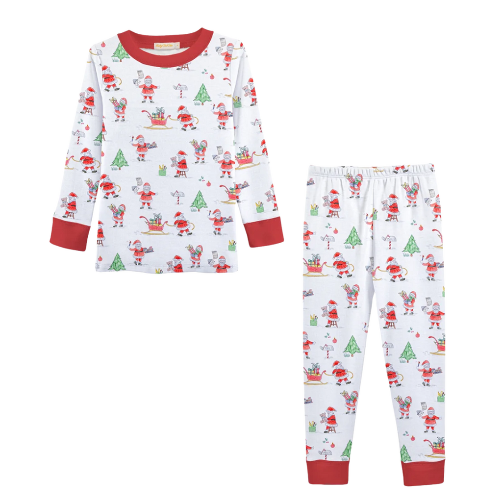 BABY CLUB CHIC Santa's Workshop PJ Set