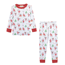BABY CLUB CHIC Santa's Workshop PJ Set