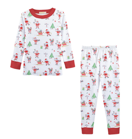 BABY CLUB CHIC Santa's Workshop PJ Set