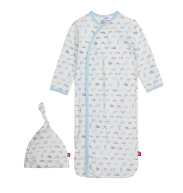 Magnetic  Me AIRPLANES GOWN + HAT SET