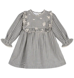 LARILI Blue Harmony Gingham Dress