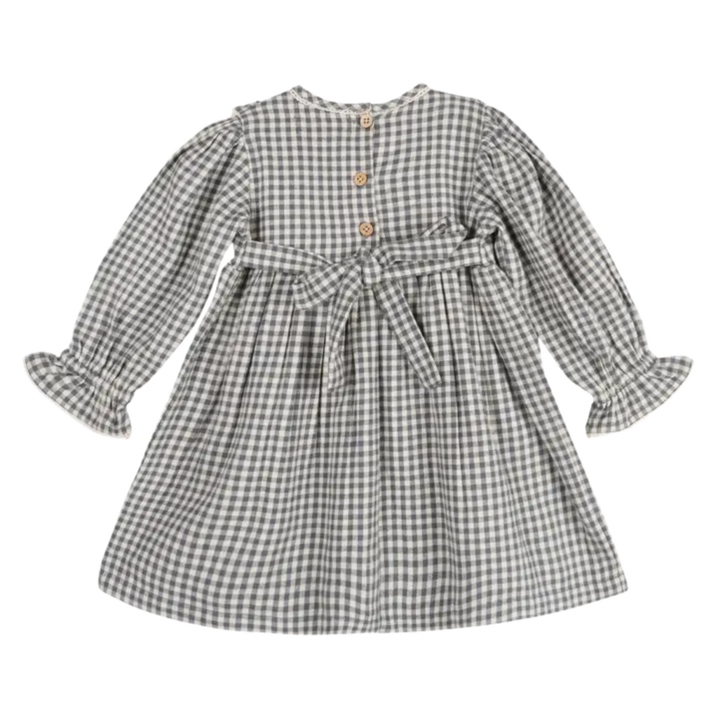 LARILI Blue Harmony Gingham Dress