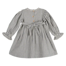LARILI Blue Harmony Gingham Dress