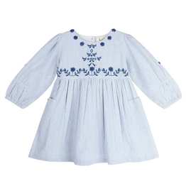 LARILI Indigo Stripe Odyseey Dress