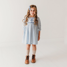 LARILI Indigo Stripe Odyseey Dress