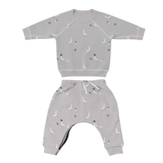 GUNAMUNA FLEECE SWEATSUIT-FOOTBALL GOOSE