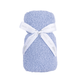 ANGEL DEAR Chenille - Dusty Blue Stroller Blanket