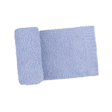 ANGEL DEAR Chenille - Dusty Blue Stroller Blanket