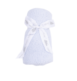 ANGEL DEAR Chenille Blanket-Light Blue