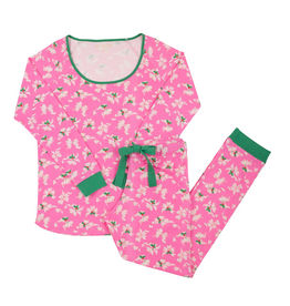 THE BEAUFORT BONNET COMPANY LS STAY IN BED SET-Bows of Holly