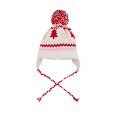 THE BEAUFORT BONNET COMPANY PARRISH POM POM HAT-Palmetto Pearl/Bows and Trees