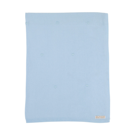 THE BEAUFORT BONNET COMPANY BAILEY BABY BLANKET- Brushed Yarn Buckhead Blue