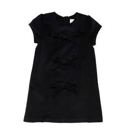 THE BEAUFORT BONNET COMPANY BETTS BOW DRESS-Newport Night Velveteen
