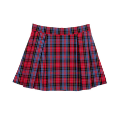 THE BEAUFORT BONNET COMPANY PARSON PLEATED SKIRT-WOVEN YARN Bucktown Tartan