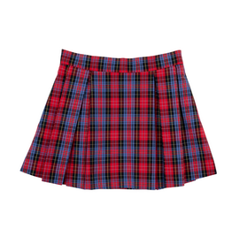 THE BEAUFORT BONNET COMPANY PARSON PLEATED SKIRT-WOVEN YARN Bucktown Tartan