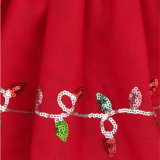 ANGEL DEAR Christmas Lights Merry - Tutu Skirt With Bike Shorts