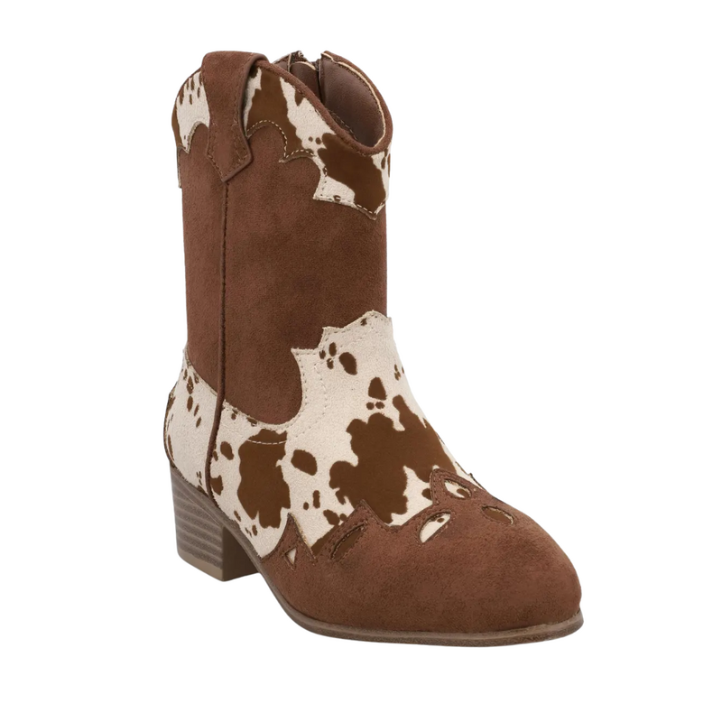 MIA ROXXY WESTERN BOOTIE  Brown Cow