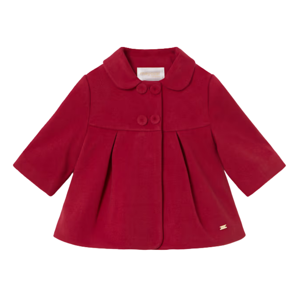 Newborn Girl Coat -Red