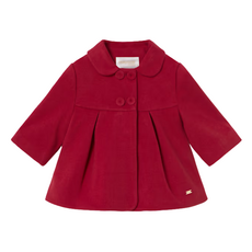 Newborn Girl Coat -Red