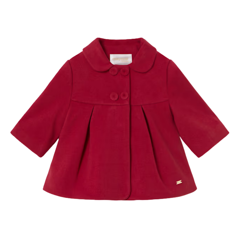 Newborn Girl Coat -Red