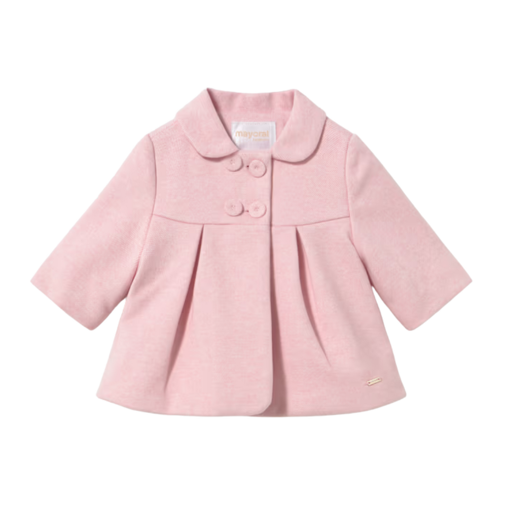 Newborn Girl Coat-Rose