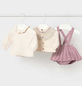 Newborn Girl 3-Piece Set Mauve