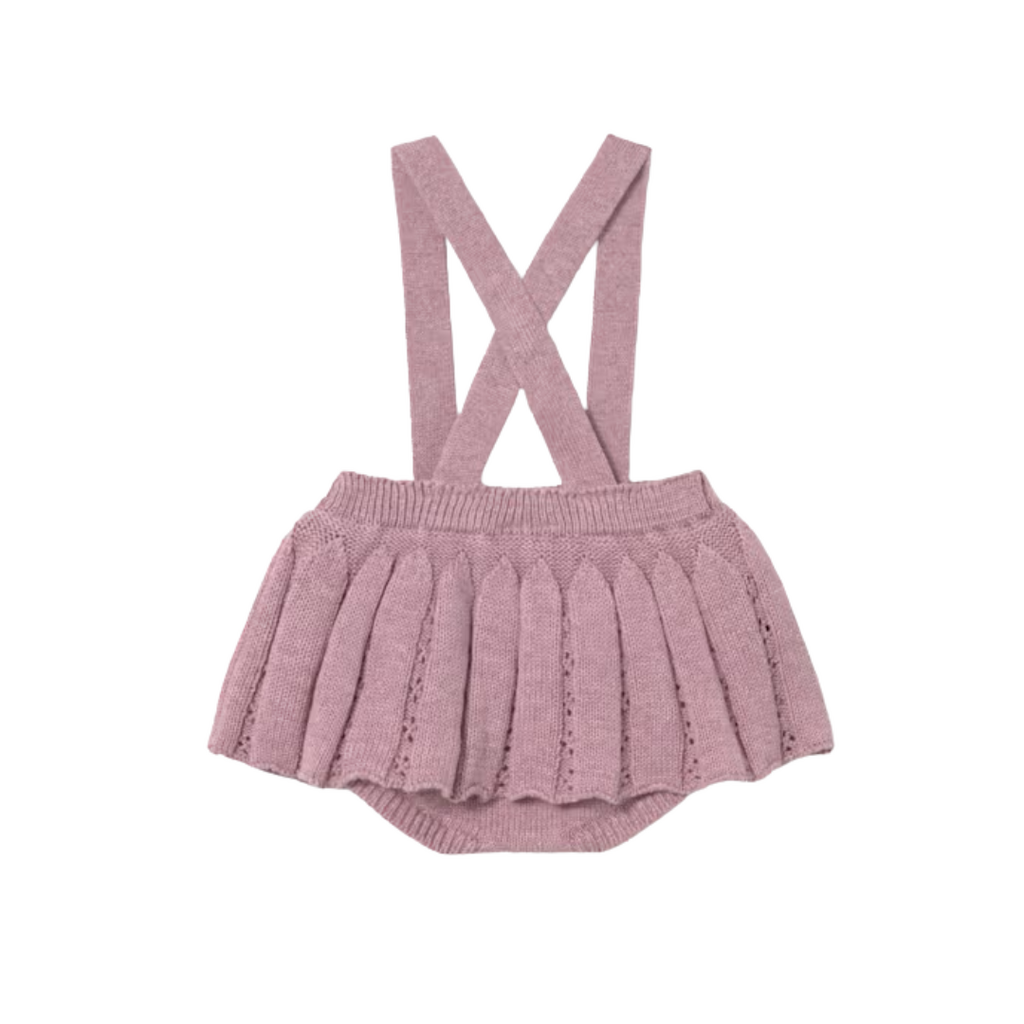 Newborn Girl 3-Piece Set Mauve