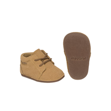 Newborn Boy Suede-Effect Boots