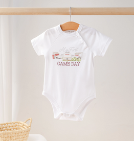 NOLA TAWK My First Game Day - Mississippi Organic Cotton Onesie