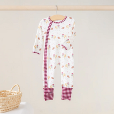 NOLA TAWK Kickoff in Mississippi Organic Cotton Zip Pajama
