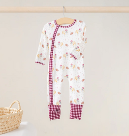 NOLA TAWK Kickoff in Mississippi Organic Cotton Zip Pajama
