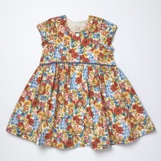 PINK CHICKEN Girls Fatima Dress - Watercolor Meadow