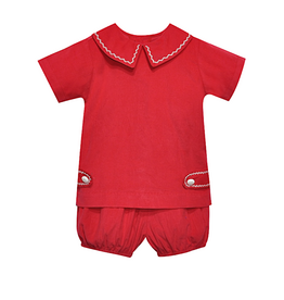 REMEMBER NGUYEN Madison Short Set-Red