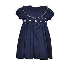 REMEMBER NGUYEN Juliette Dress-Navy