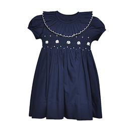 REMEMBER NGUYEN Juliette Dress-Navy