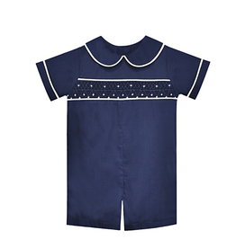 REMEMBER NGUYEN Williams Romper-Navy