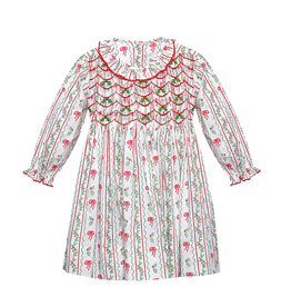 REMEMBER NGUYEN Red Juliette Dress-Bows & Berries