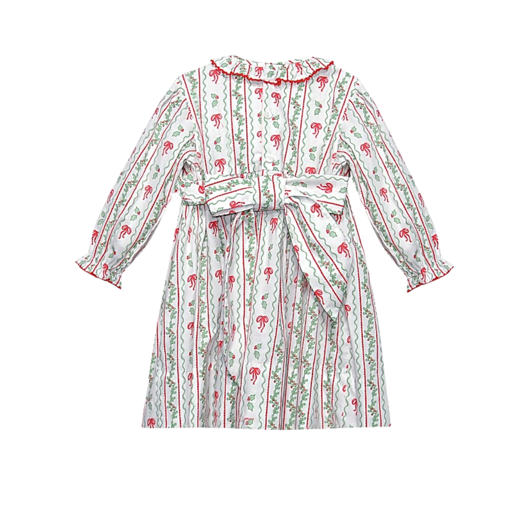 REMEMBER NGUYEN Red Juliette Dress-Bows & Berries