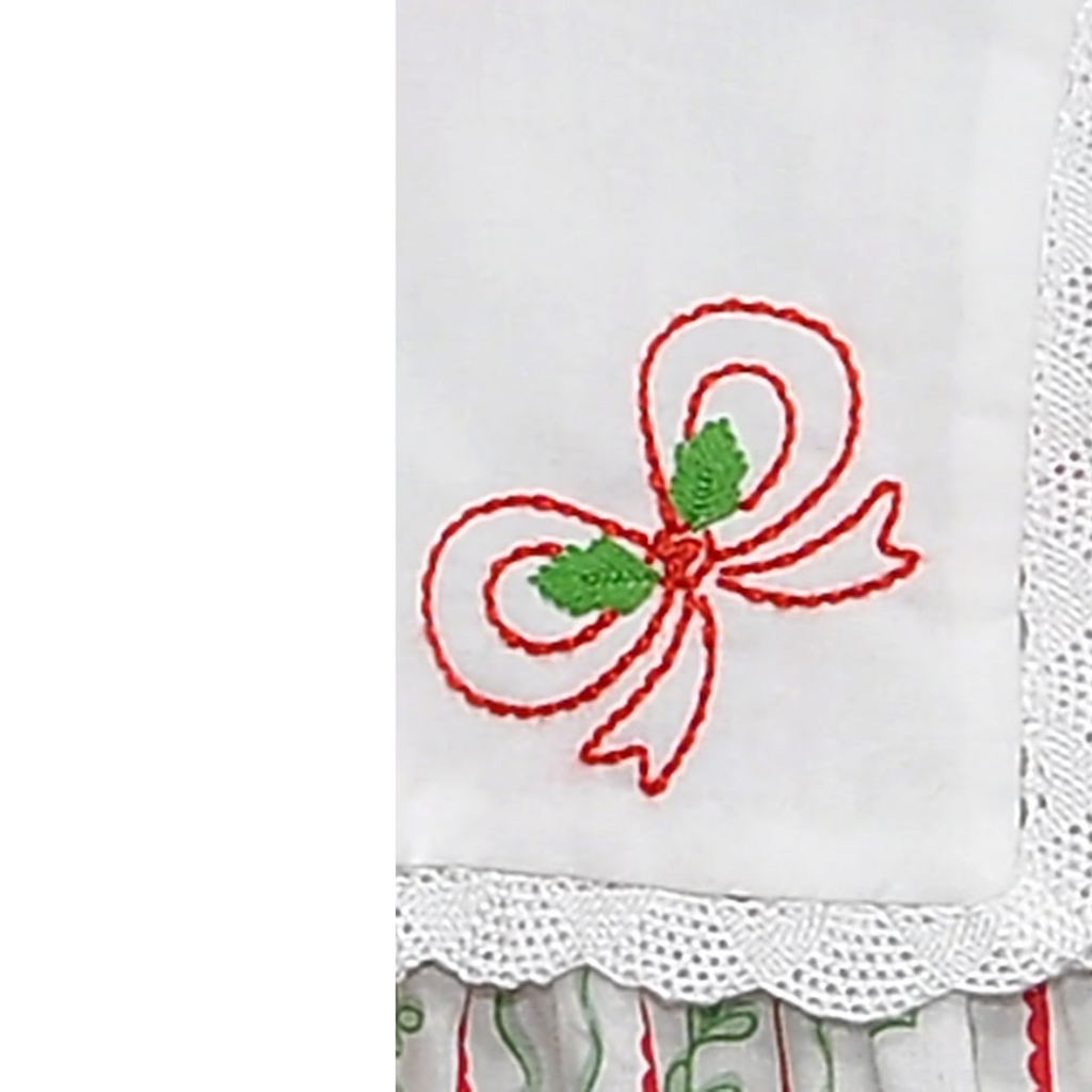 REMEMBER NGUYEN Red Reece Dress-Red Christmas Bow