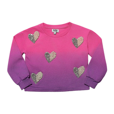 MIA NEW YORK Pearl Sweatshirt - Purple