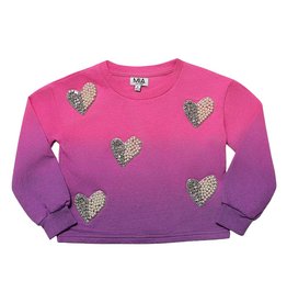 MIA NEW YORK Pearl Sweatshirt - Purple