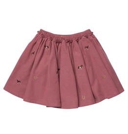 PINK CHICKEN Girls Gianna sSirt - Horse Embroidery