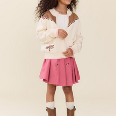 PINK CHICKEN Girls Gianna sSirt - Horse Embroidery